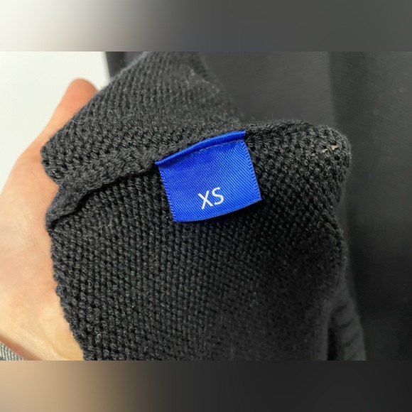 Kit & Ace Women's Chunky Merino Sweater Dress in Black - Picture 5 of 12